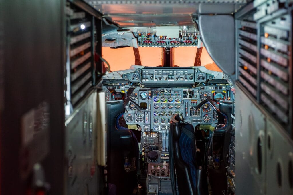 Poste de pilotage Concorde
